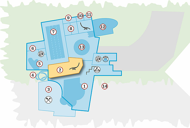 Übersichtsplan Watzmann Therme